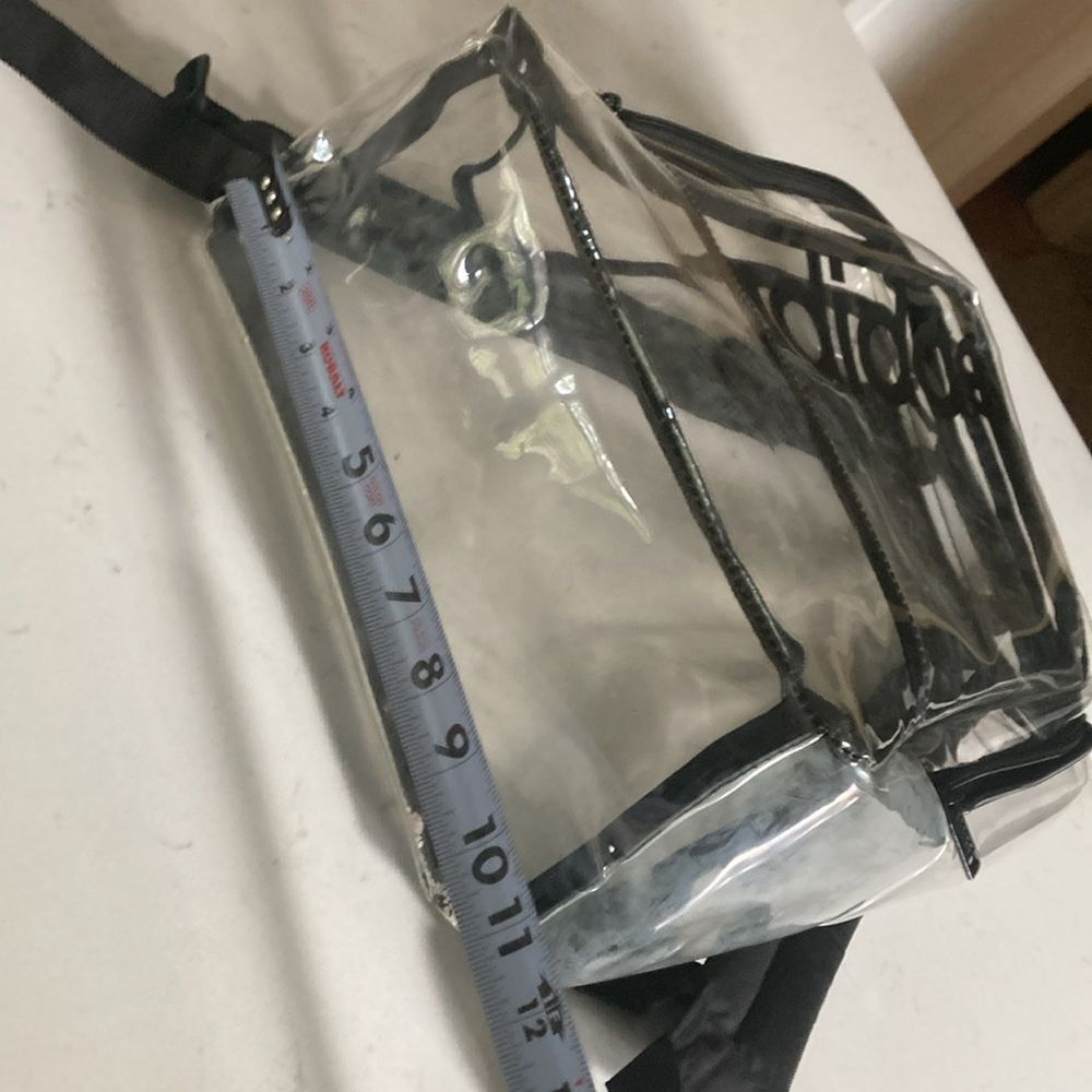 Adidas Clear Backpack Concert Festival Sporting Event Compliant Clear Bag - Picture 4 of 6